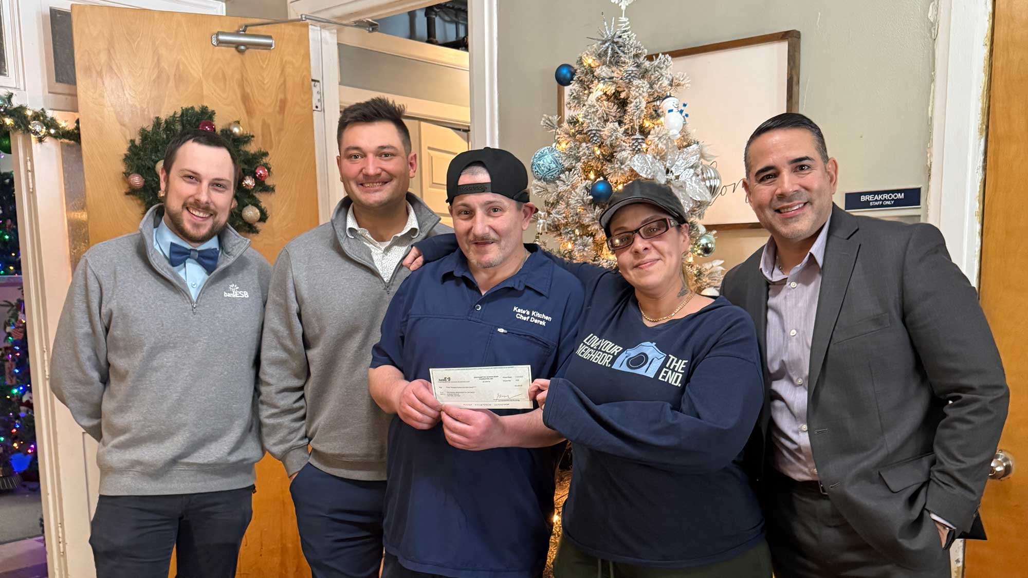 bankESB Donates $3,025 to Support Kate’s Kitchen
